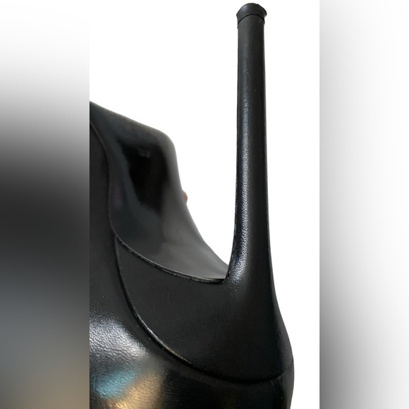 Haider Ackermann Pointy Toe Stiletto Heel Boots Ankle Black Size EUR 37 Side Zip - Picture 12 of 15